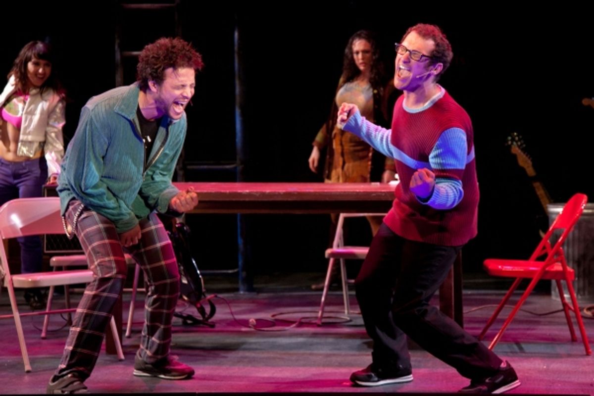 Justin Guarini, Drew Gasparini at 