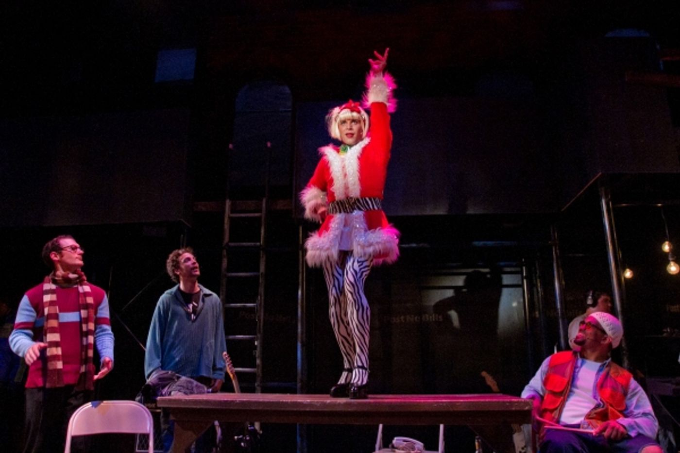 Photo Flash: Justin Guarini and Drew Gasparini Lead Surflight's RENT!  Image