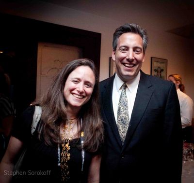 Caroline Sorokoff -Associate Director & Jon Kaiman Town Supervisor North Hempstead Photo