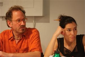 Ralph Petrarca and Maria Peyramaure Photo