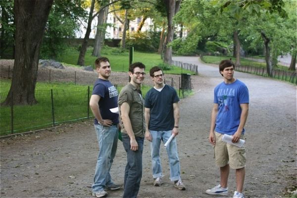  Nate Miller, Sid Solomon, John Egan, Brad Lewandowski Photo