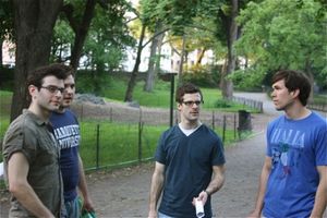 Sid Solomon, Nate Miller, John Egan, Brad Lewandowski @ BroadwayWorld Sid Solomon, Nate Miller, John Egan, Brad Lewandowski Photo