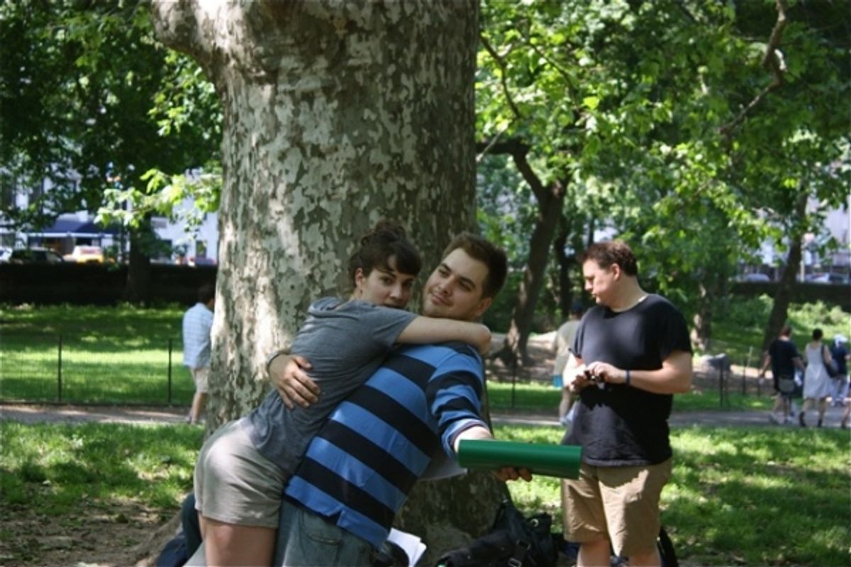 Laura Ramadei, Nate Miller and Tim Errickson at 