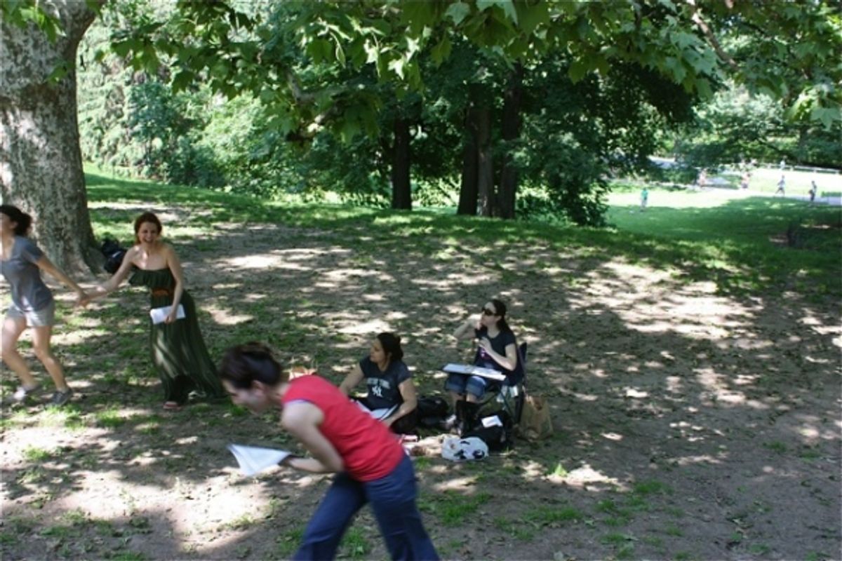 Laura Ramadei, Jelena Stupljanin, Maria Peyramaure, Ana Centeno and Jessica Pecharsky at 