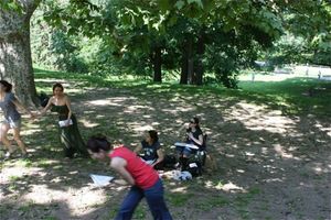 Laura Ramadei, Jelena Stupljanin, Maria Peyramaure, Ana Centeno and Jessica Pecharsky Photo