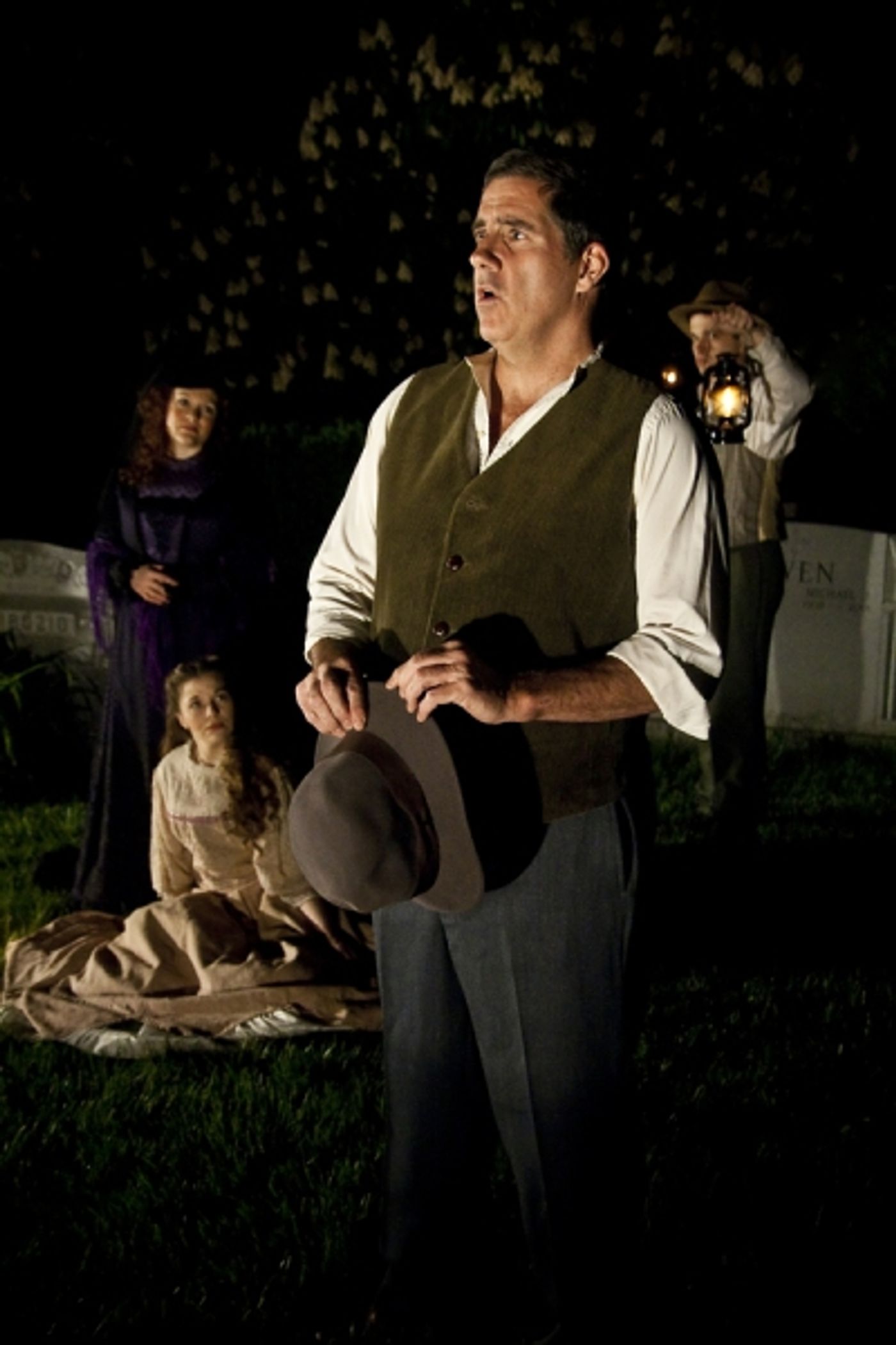 Photo Flash: SPOON RIVER PROJECT in Green-Wood Cemetery  Image