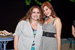 "Enfrascada" playwright Tanya Saracho and actress Anna Lamadrid  Photo