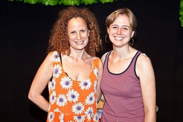 Clubbed Thumb's Producing Artistic Director Maria Striar and Associate Director Diana Photo