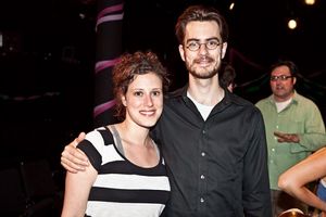 Melissa Miller and director Seth Bockley Photo