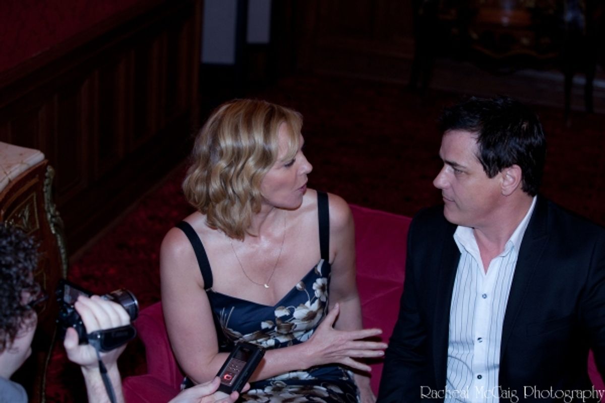 Kim Cattrall and Paul Gross at 