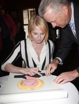 Max Klimavicius & Sardi's unveils Caricatures of 'The Normal Heart' Tony Award Nomine Photo