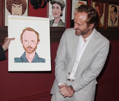 John Benjamin Hickey attends Sardi's unveils Caricatures of 'The Normal Heart' Tony A Photo