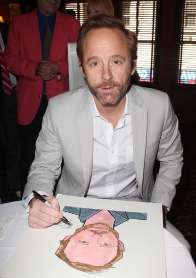 John Benjamin Hickey attends Sardi's unveils Caricatures of 'The Normal Heart' Tony A Photo