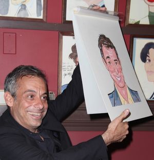 Joe Mantello attends Sardi's unveils Caricatures of 'The Normal Heart' Tony Award Nom Photo