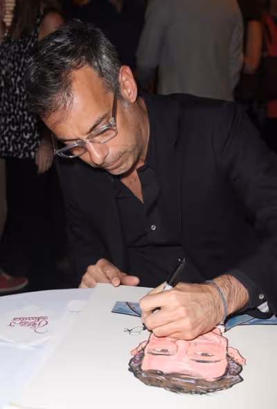 Joe Mantello attends Sardi's unveils Caricatures of 'The Normal Heart' Tony Award Nom Photo