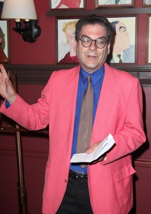 Michael Musto hosts Sardi's unveils Caricatures of 'The Normal Heart' Tony Award Nomi Photo