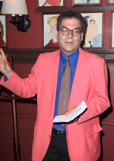 Michael Musto hosts Sardi's unveils Caricatures of 'The Normal Heart' Tony Award Nomi Photo