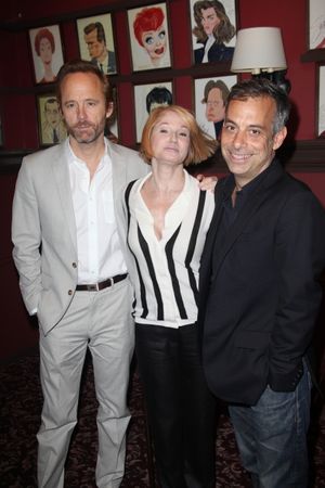 Sardi's unveils Caricatures of 'The Normal Heart' Tony Award Nominees Ellen Barkin, John Benjamin Hickey & Joe Mantello at Sardi's in New York City. @ BroadwayWorld Sardi's unveils Caricatures of 'The Normal Heart' Tony Award Nominees Ellen Barkin, J Photo