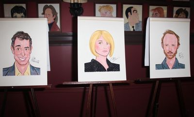 Sardi's unveils Caricatures of 'The Normal Heart' Tony Award Nominees Ellen Barkin, J Photo