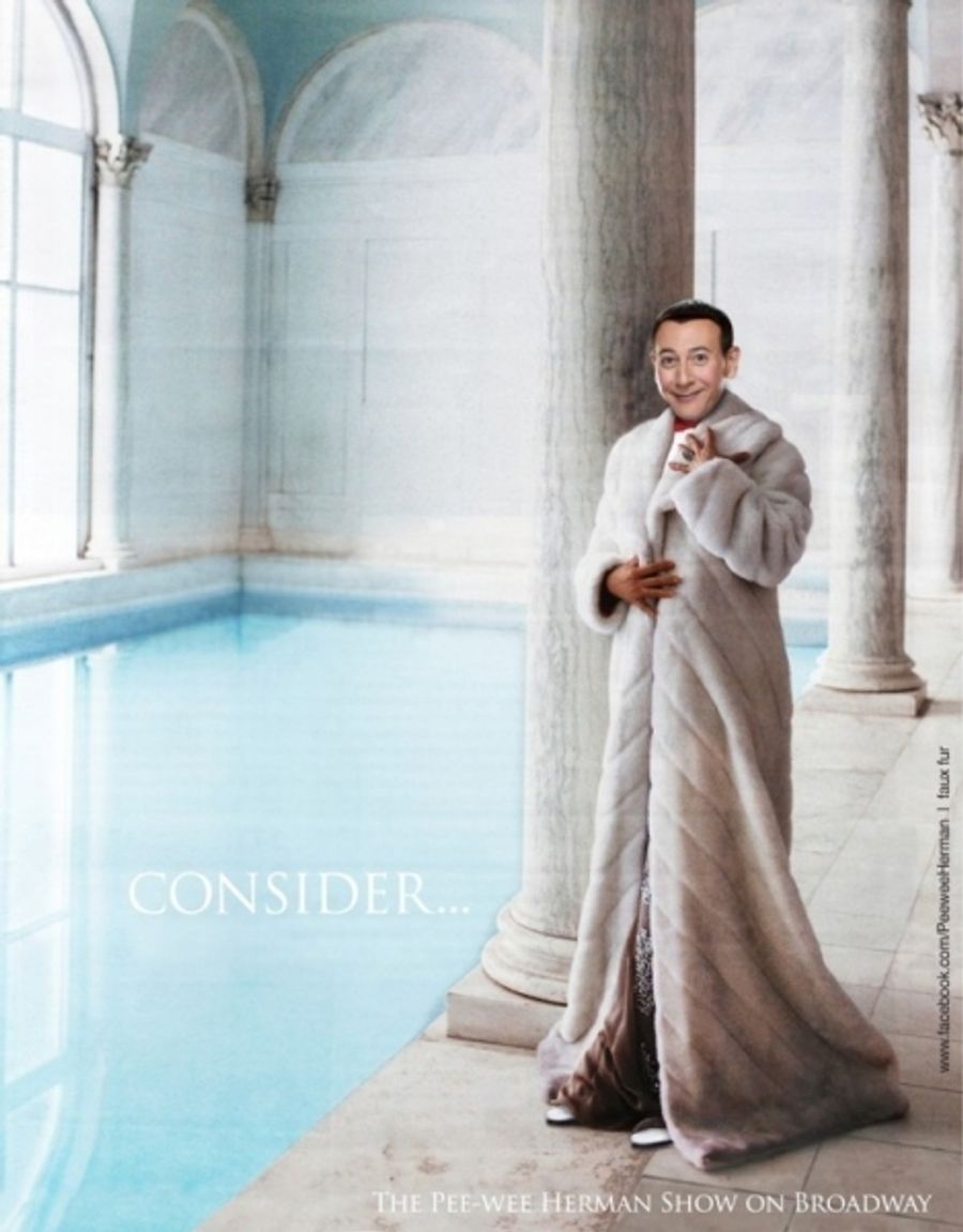 Photo Flash: Pee-Wee Asks for Emmy Consideration Image