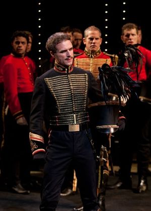 Jay Whittaker as Don John (foreground) in The Old Globe's Shakespeare Festival produc Photo