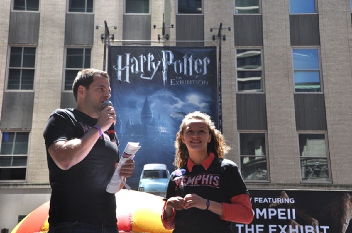 Erik Alden and Gianna Trotter at 