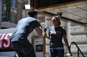 Bryan Fenkart and Ashley Blanchet Photo