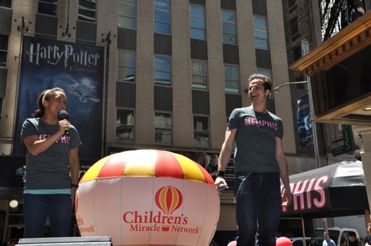 Ashley Blanchet and Bryan Fenkart at 