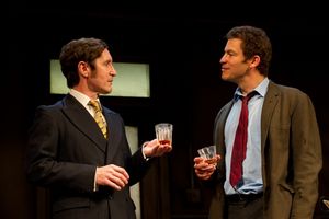  Paul McGann (l) as Reg Nuttall and Dominic West (r) as Butley Photo