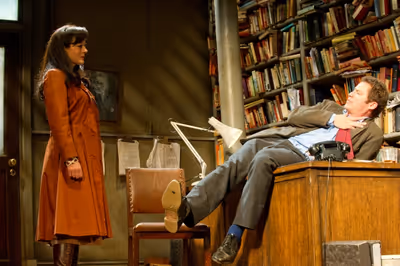 Amanda Drew as Anne Butley and Dominic West as Butley Photo