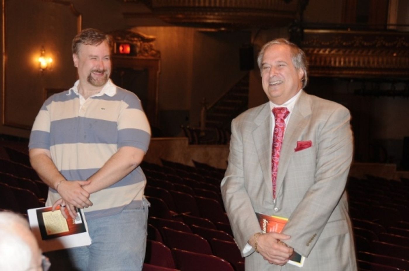 Photo Flash: Drama League Holds Monthly Coffee Club at Palace Theater  Image