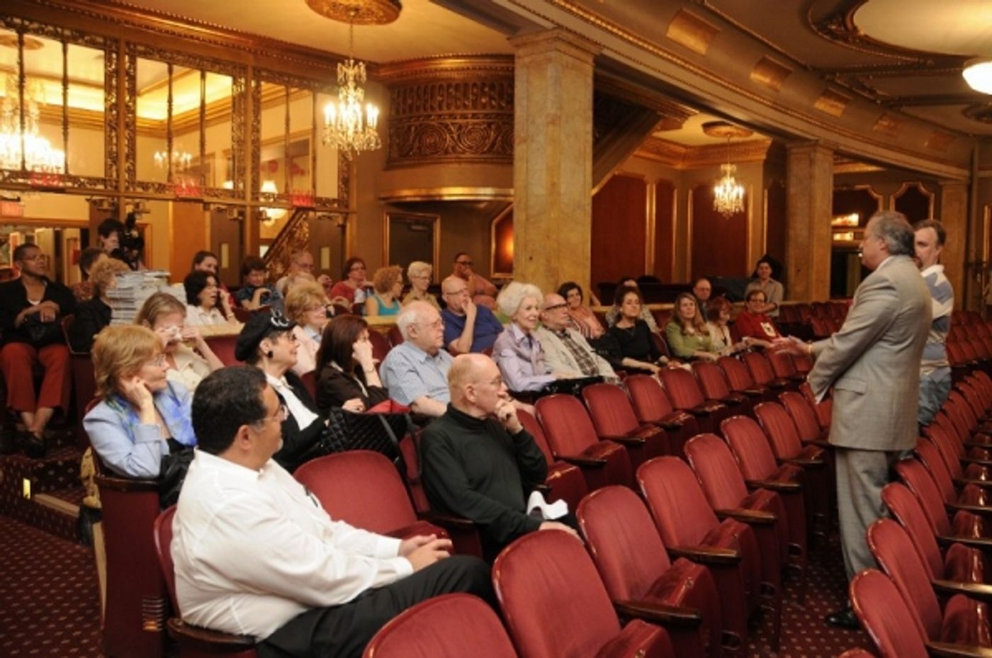 Photo Flash: Drama League Holds Monthly Coffee Club at Palace Theater  Image