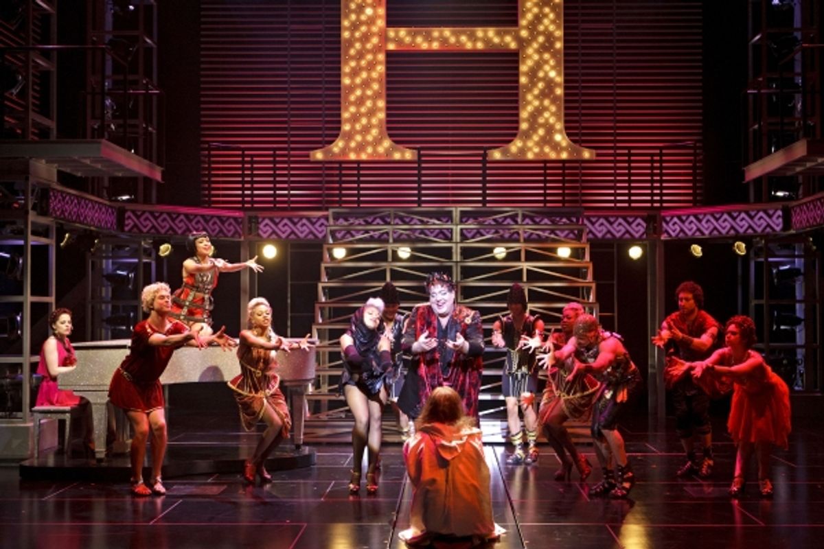 Bruce Dow and the cast of Jesus Christ Superstar at 