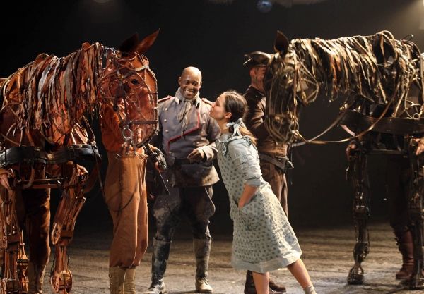 L to R - Joey, Friedrich Muller (Patrick Robinson), Emilie (Sarah Mardel) and Topthor Photo