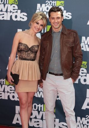 Chelsea Kane & Stephen Colletti pictured at the 2011 MTV Movie Awards Arrivals at Universal Studios' Gibson Amphitheatre on June 5, 2011 in Universal City, California @ BroadwayWorld Chelsea Kane & Stephen Colletti pictured at the 2011 MTV Movie Awards Arrivals at Uni Photo