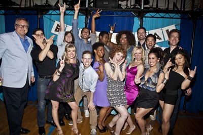 The Cast and Creative Team of "Lysistrata Jones" Photo