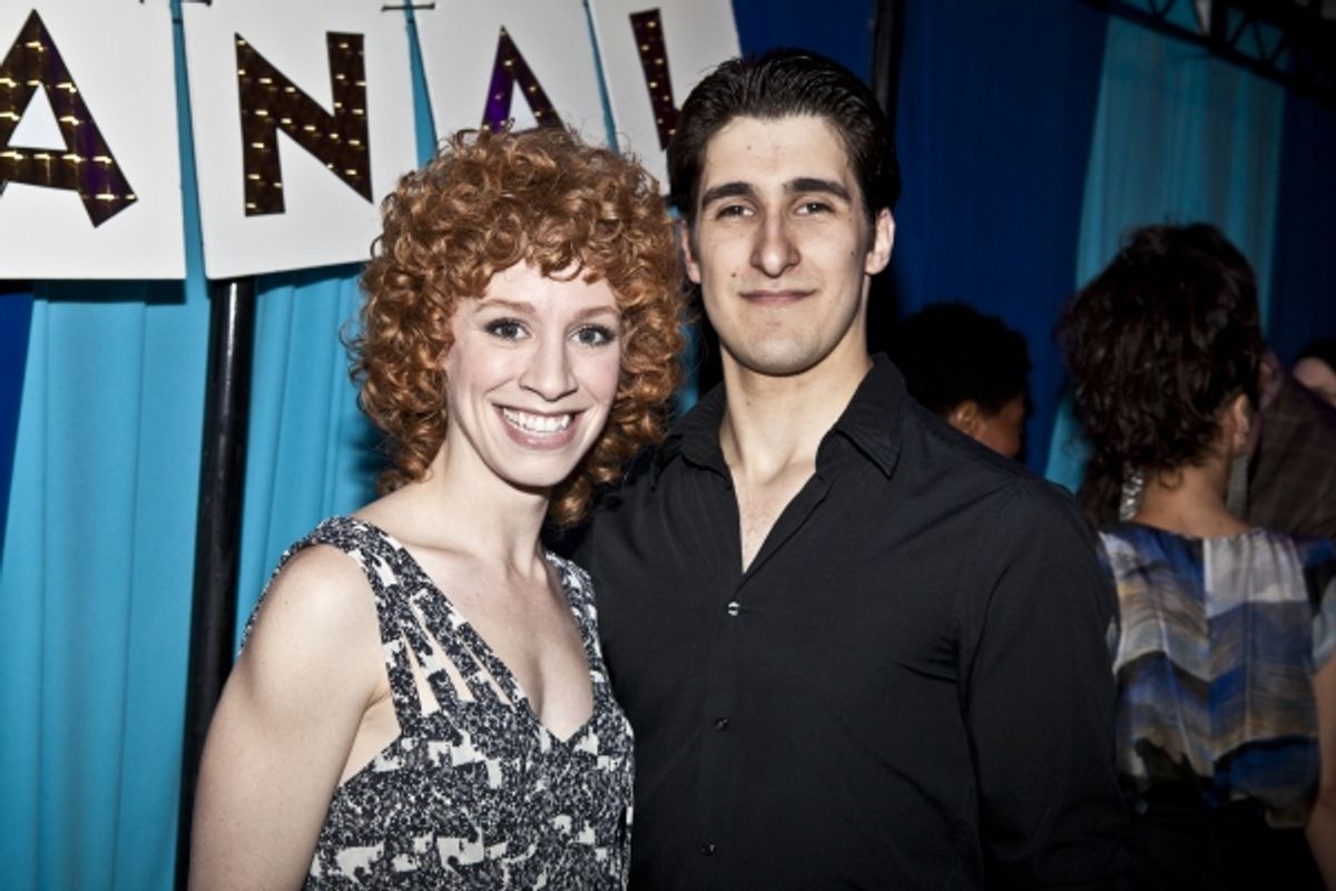 Lindsay Nicole Chambers and Alexander Aguilar at 