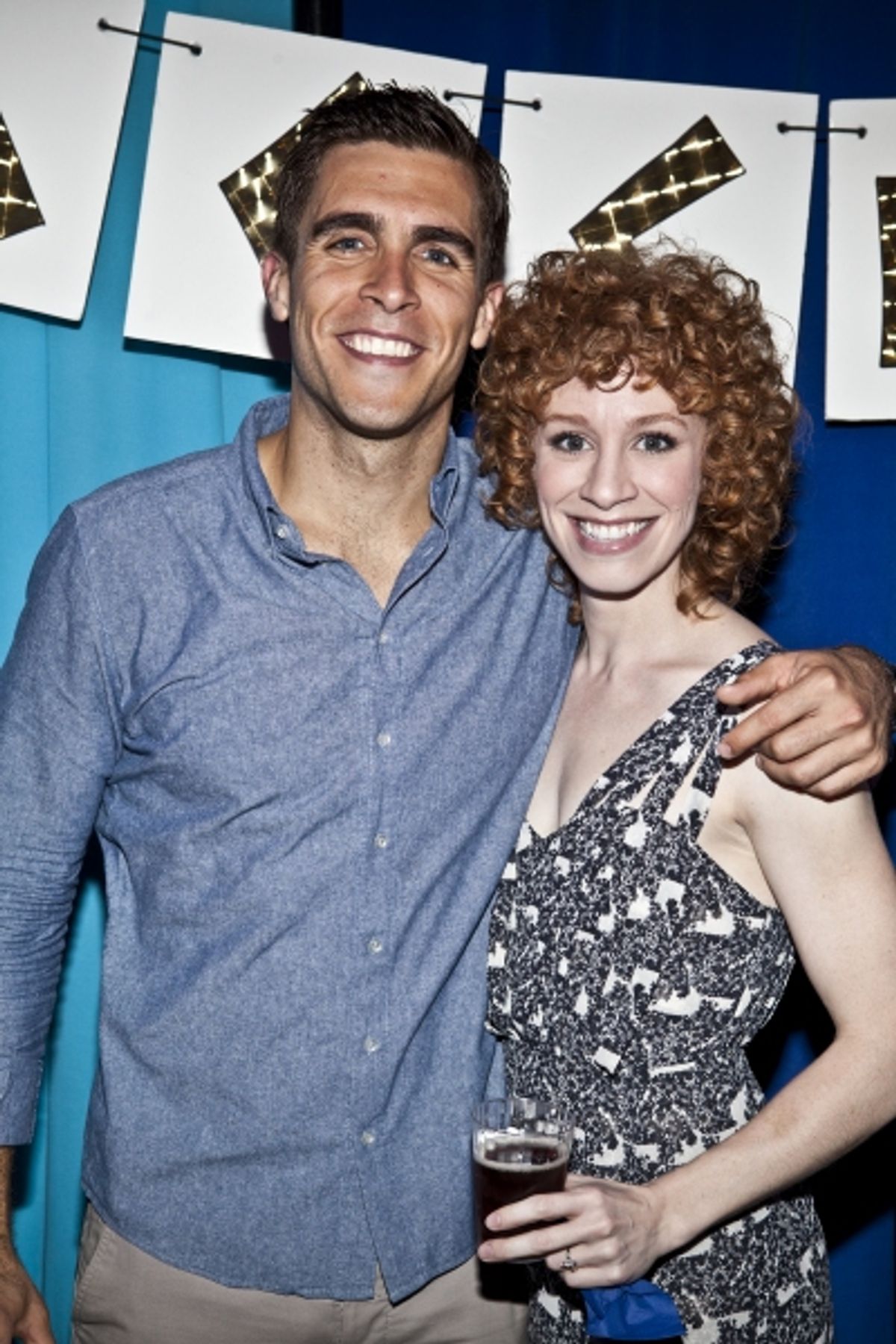 Josh Segarra and Lindsay Nicole Chambers at 