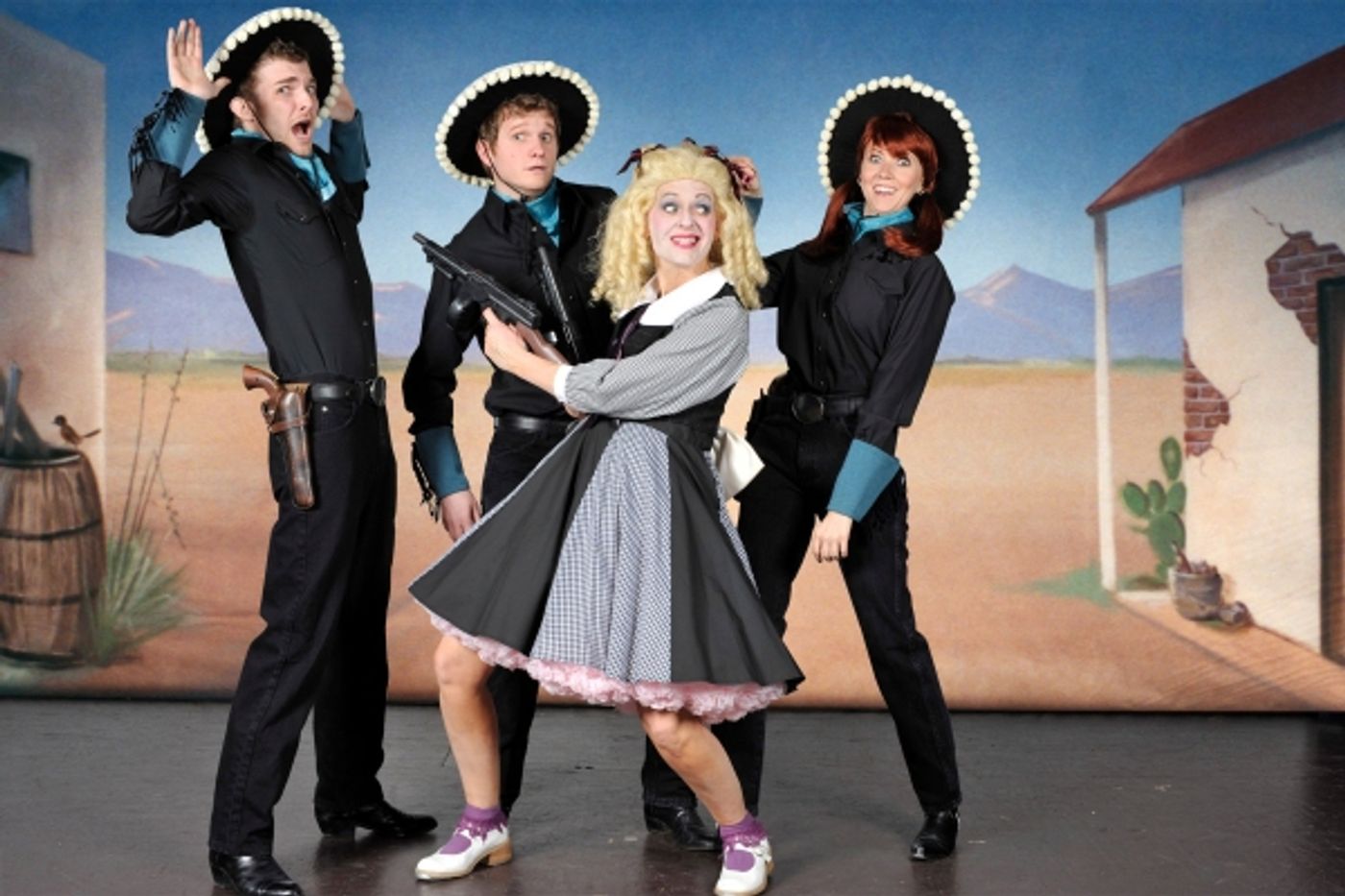 Photo Flash: Desert Star's GOLDILOCKS CAPONE AND THE 3 AMIGOS! Photo Flash: Desert Star's GOLDILOCKS CAPONE AND THE 3 AMIGOS! Image