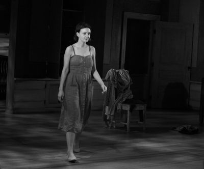 Carey Mulligan during the 'Through A Glass Darkly' Opening Night Curtain Call at New  Photo
