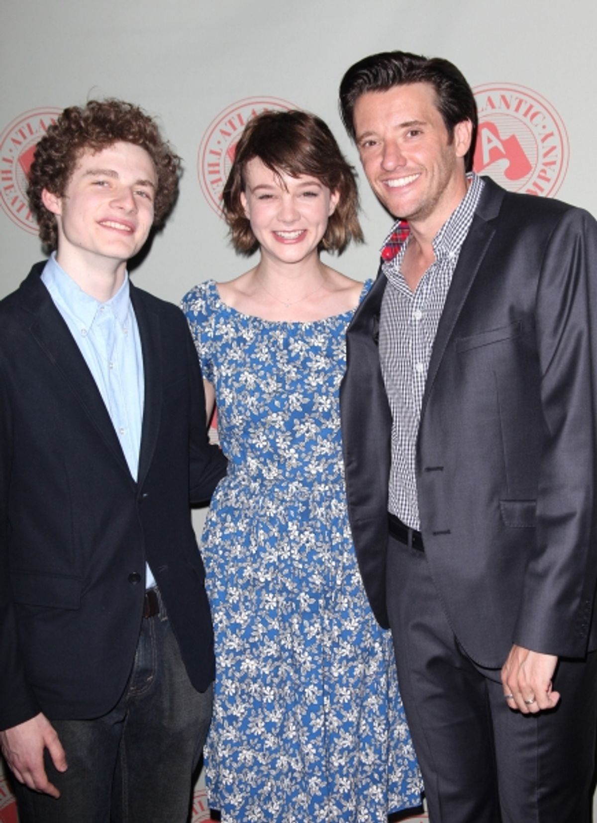 Ben Rosenfield, Carey Mulligan & Jason Butler Harner attending the 'Through A Glass Darkly' Opening Night After Party at Chinatown Brasserie in New York City.  at 