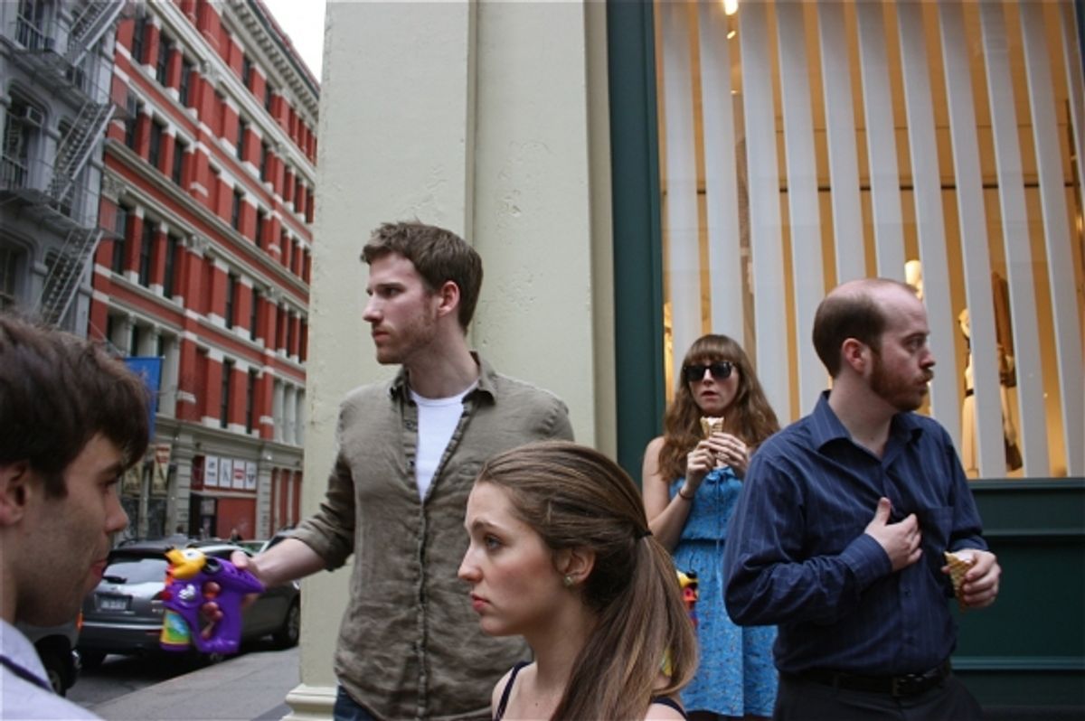 Chris Bannow, Matt Dickson, Jessica Rothenberg, Therese Barbato, Daniel Owen Dungan at 