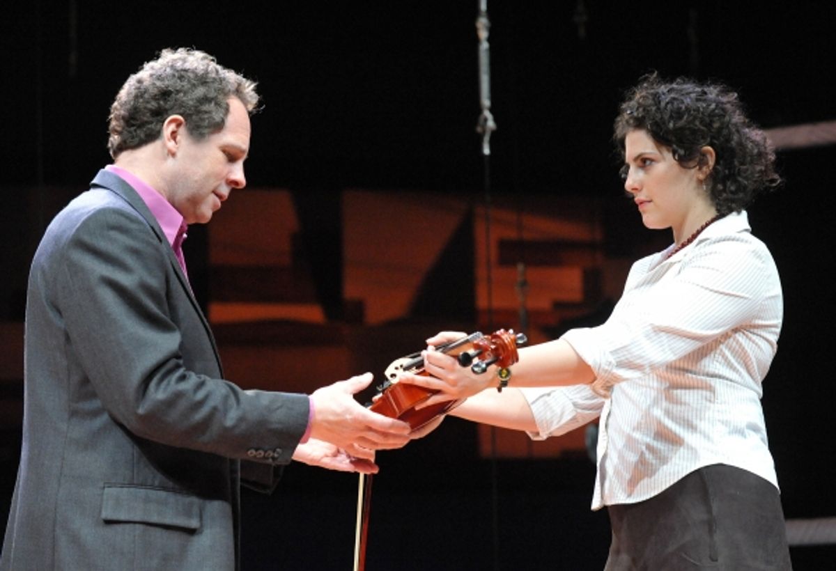 Benjamin Evett (Dorian) and Becky Webber (Grace)  at 