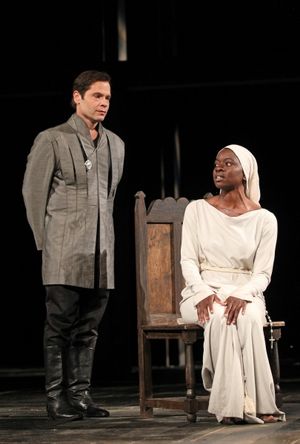 Michael Hayden and Danai Gurira Photo