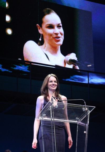 Tammy Blanchard during the 2001 Theatre World Awards Presentation at the August Wilso Photo