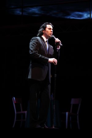John Lloyd Young during the 2001 Theatre World Awards Presentation at the August Wilson Theatre in New York City. @ BroadwayWorld John Lloyd Young during the 2001 Theatre World Awards Presentation at the August Wils Photo
