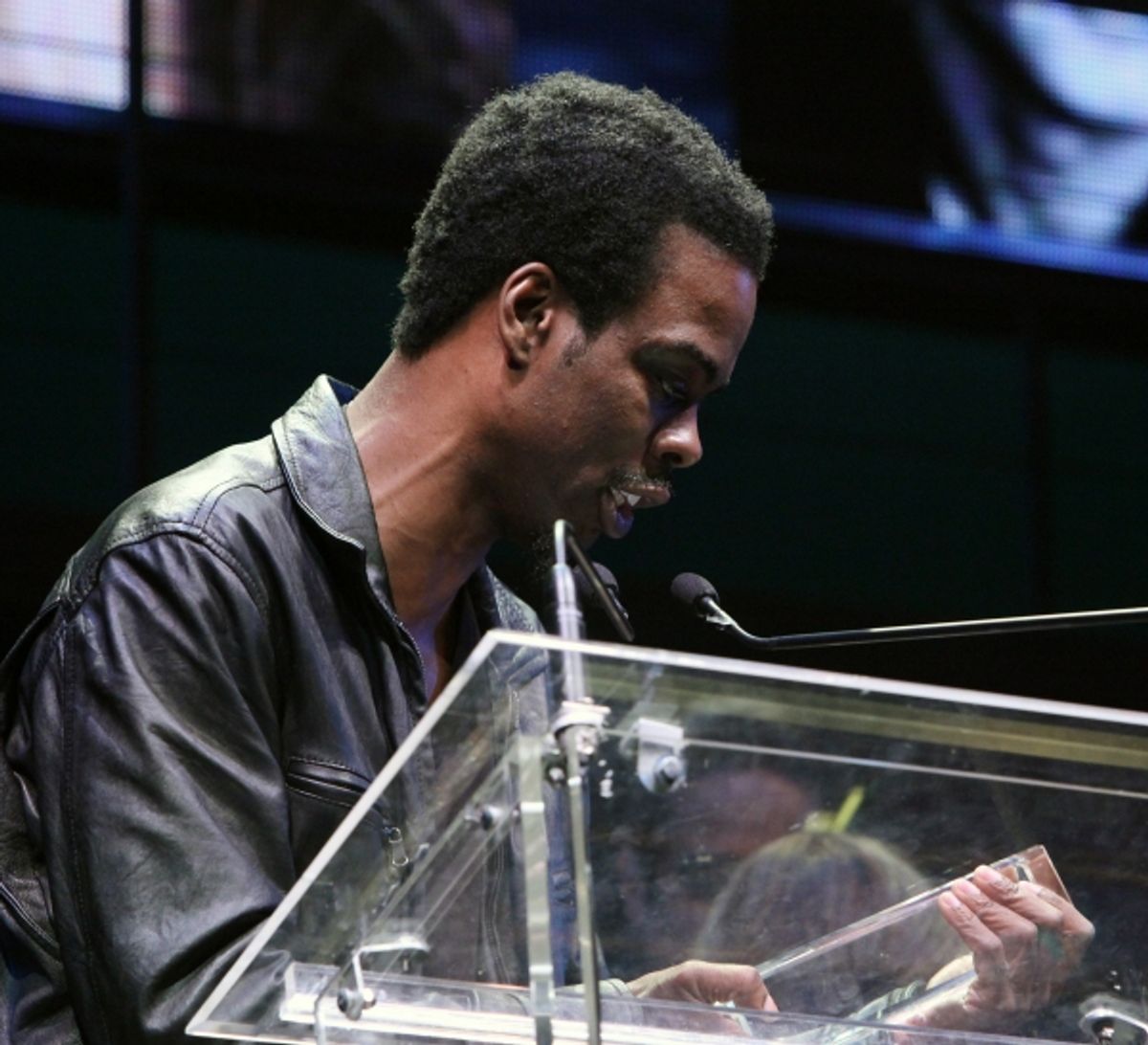 Chris Rock during the 2011 Theatre World Awards Presentation at the August Wilson Theatre in New York City at 