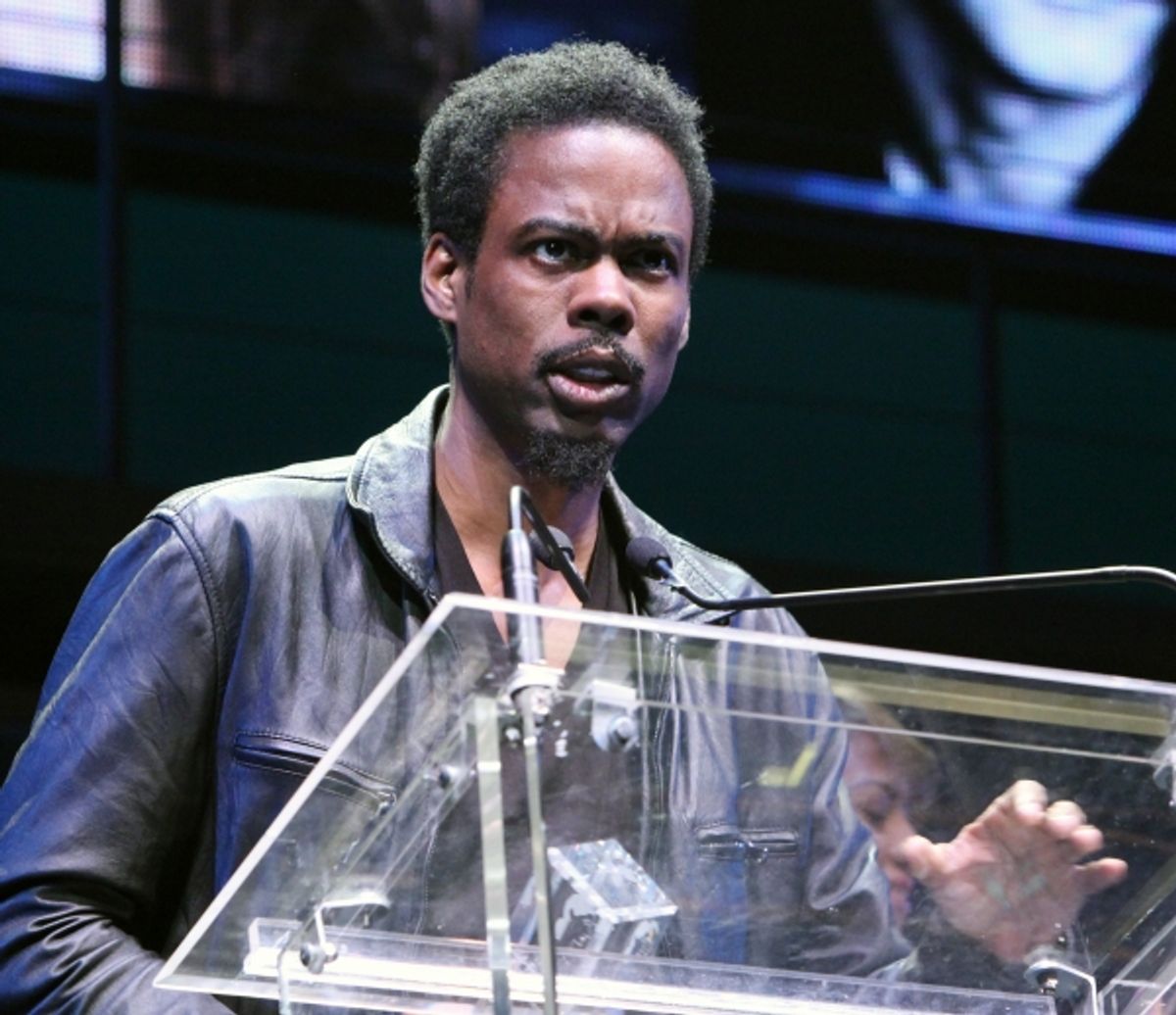 Chris Rock during the 2011 Theatre World Awards Presentation at the August Wilson Theatre in New York City at 