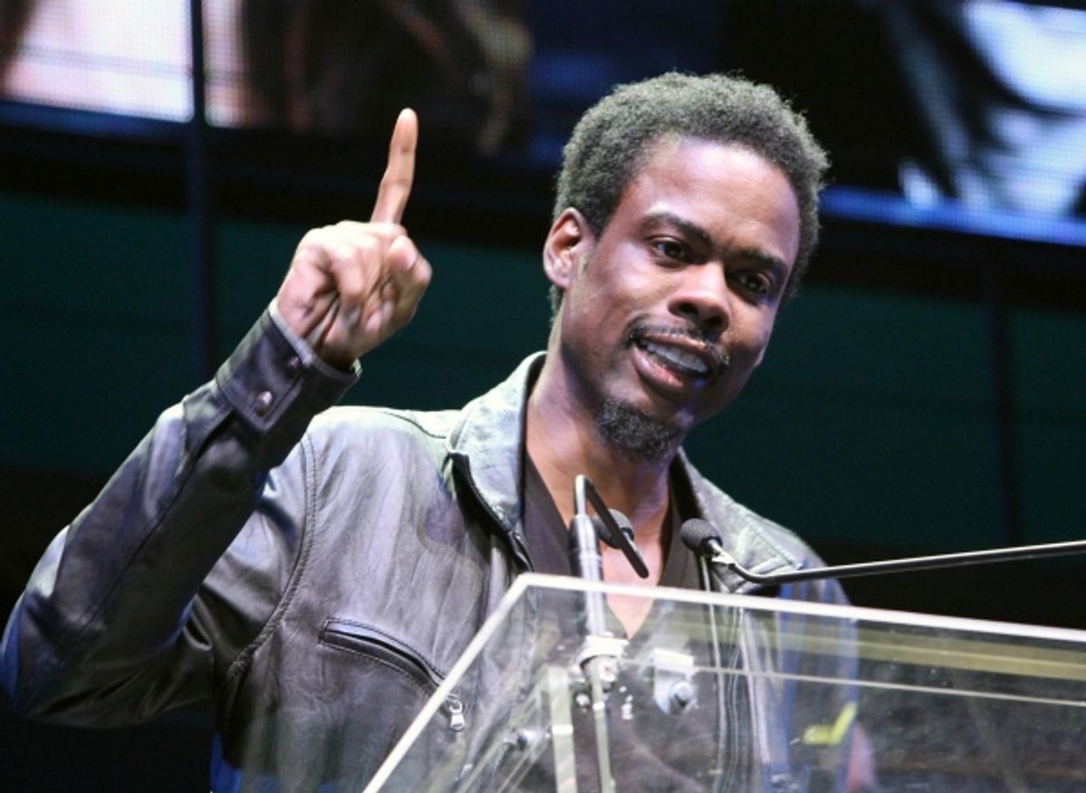 Chris Rock during the 2011 Theatre World Awards Presentation at the August Wilson Theatre in New York City at 