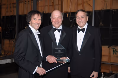 Gary Greene, Charles Fox and Richard Sherman Photo